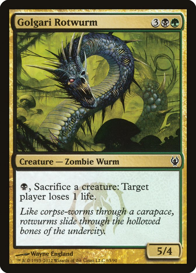 Golgari Rotwurm [Duel Decks: Izzet vs. Golgari] | Gamers Paradise