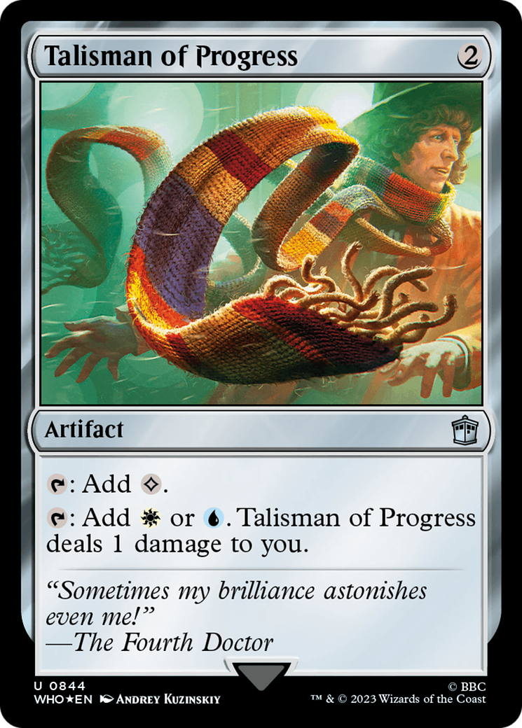 Talisman of Progress (Surge Foil) [Doctor Who] | Gamers Paradise