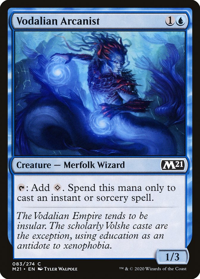 Vodalian Arcanist [Core Set 2021] | Gamers Paradise