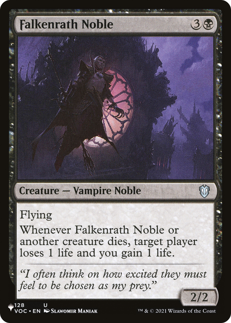 Falkenrath Noble [The List Reprints] | Gamers Paradise