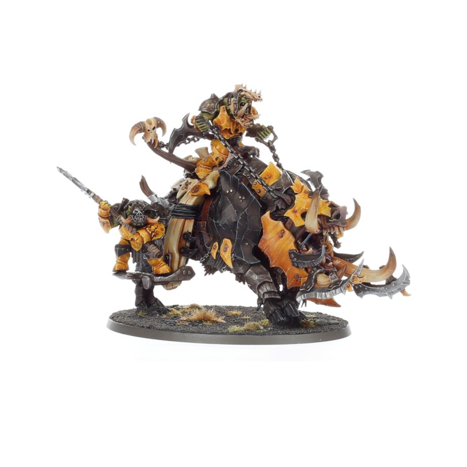 Warhammer: Age of Sigmar - Orruk Warclans - Tuskboss on Maw-Grunta | Gamers Paradise