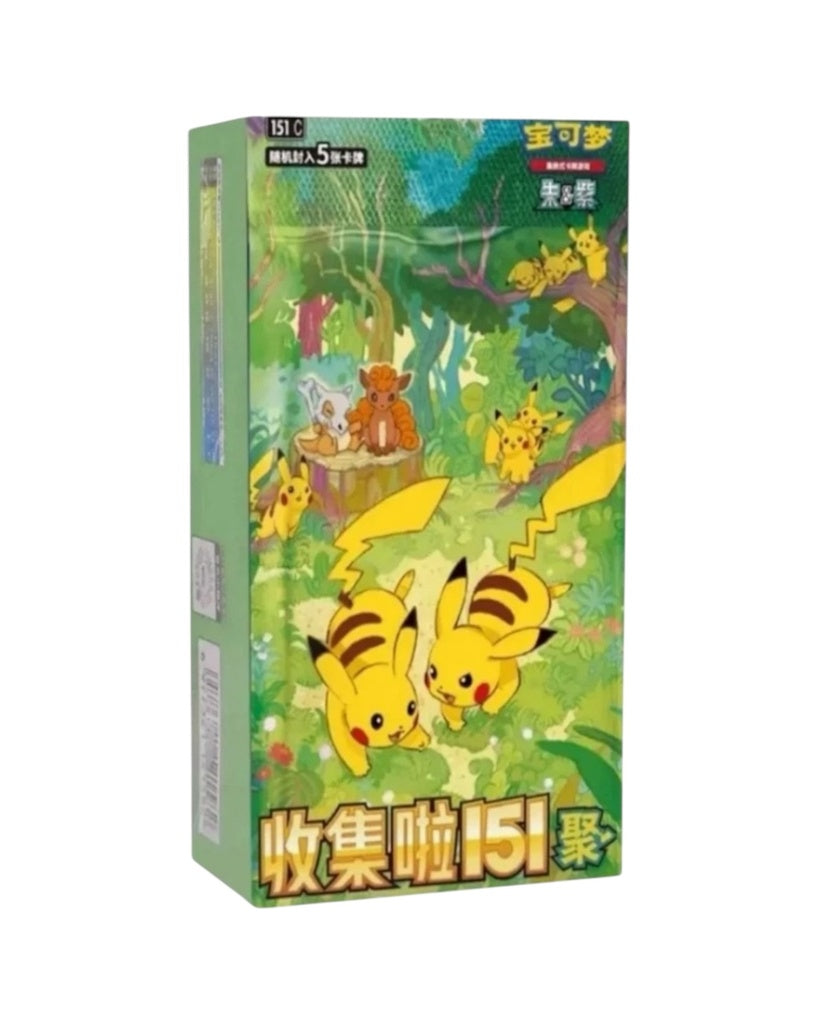 Pokémon TCG: Collect 151 Gathering Standard Booster Box - Simplified Chinese | Gamers Paradise