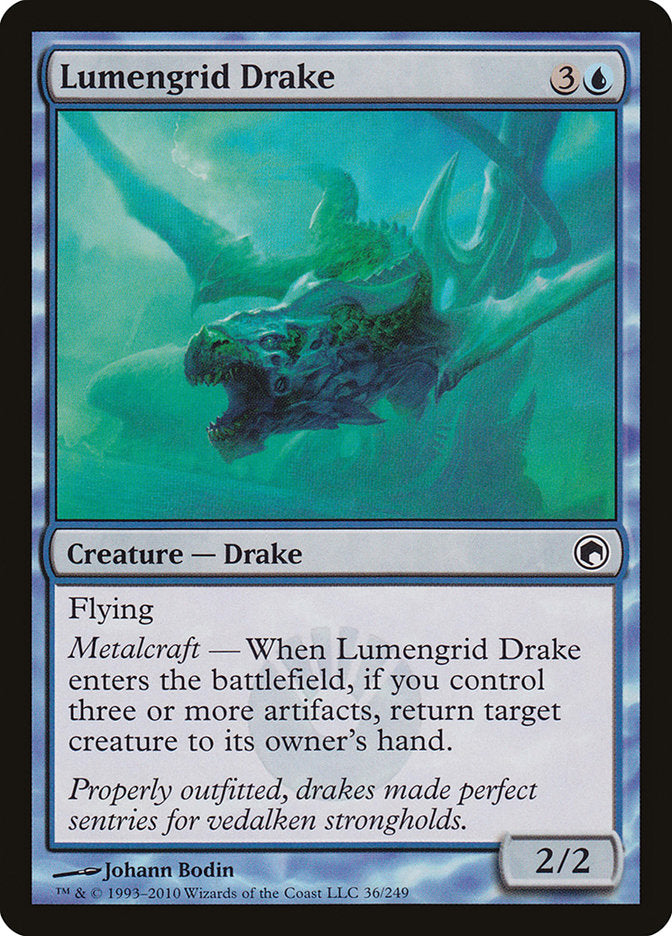 Lumengrid Drake [Scars of Mirrodin] | Gamers Paradise