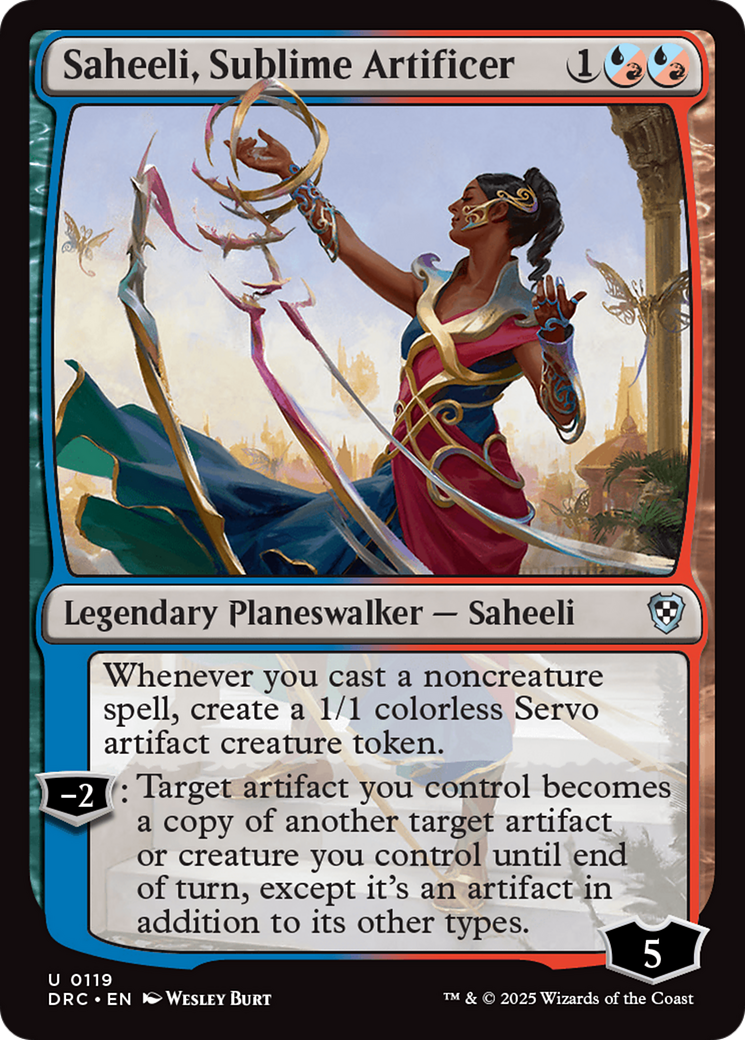 Saheeli, Sublime Artificer [Aetherdrift Commander] | Gamers Paradise