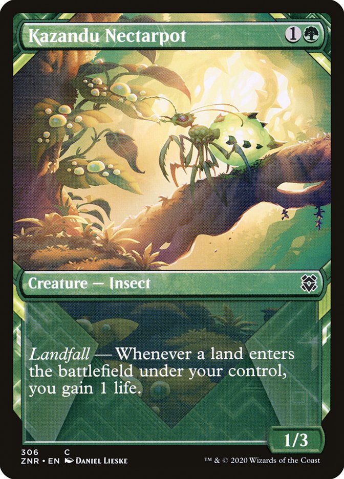 Kazandu Nectarpot (Showcase) [Zendikar Rising] | Gamers Paradise