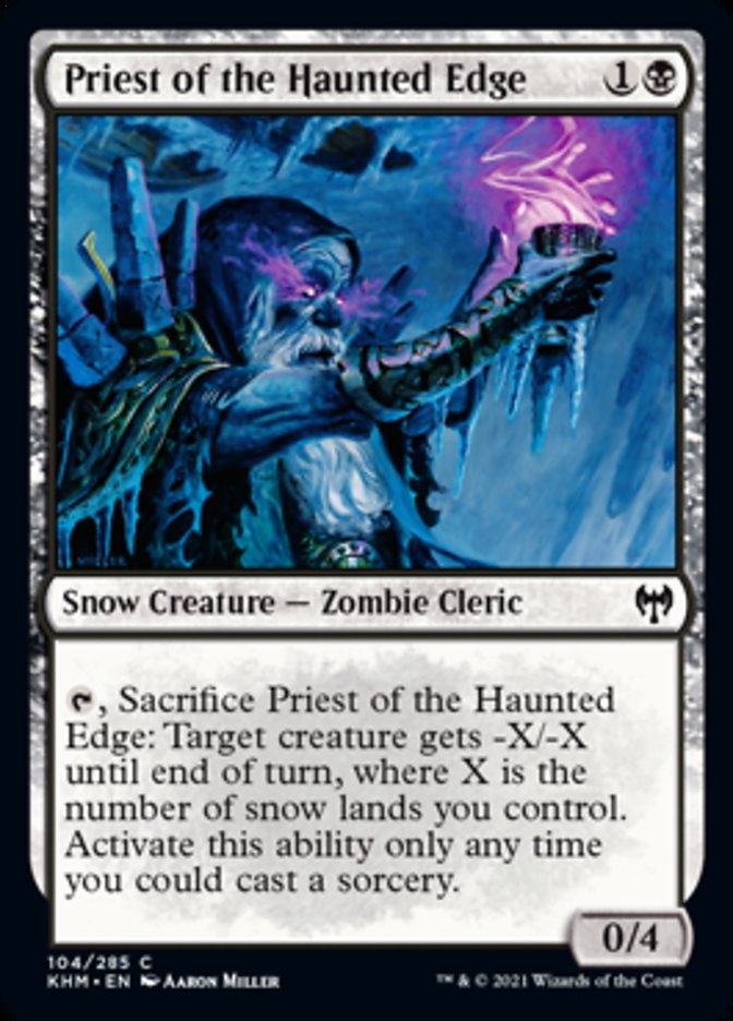 Priest of the Haunted Edge [Kaldheim] | Gamers Paradise