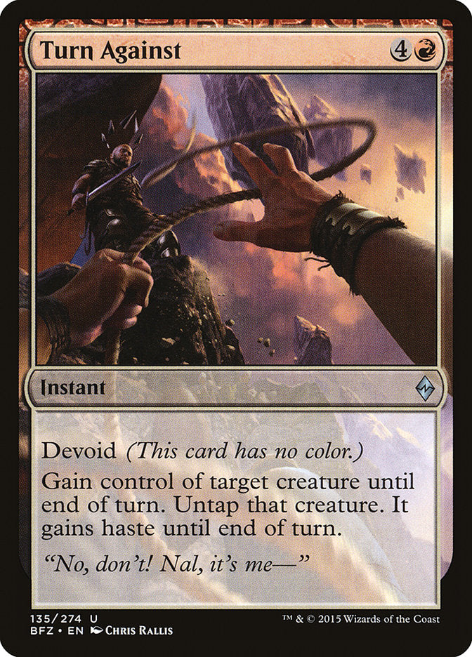 Turn Against [Battle for Zendikar] | Gamers Paradise