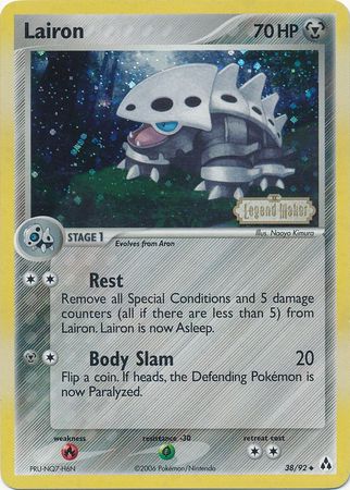Lairon (38/92) (Stamped) [EX: Legend Maker] | Gamers Paradise