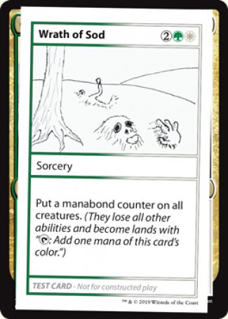 Wrath of Sod (2021 Edition) [Mystery Booster Playtest Cards] | Gamers Paradise