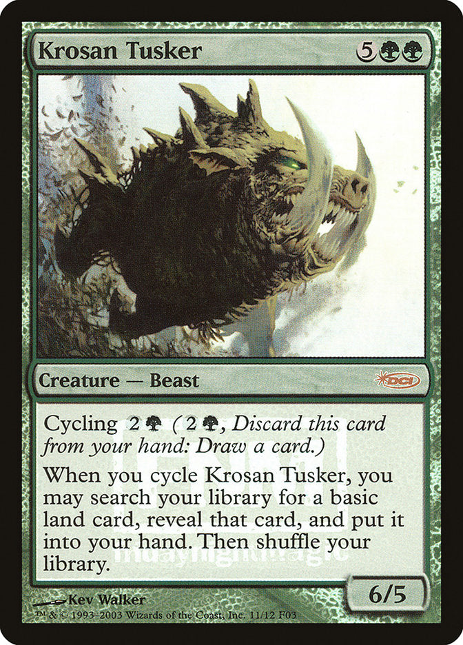 Krosan Tusker [Friday Night Magic 2003] | Gamers Paradise