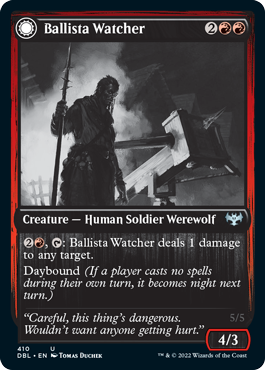 Ballista Watcher // Ballista Wielder [Innistrad: Double Feature] | Gamers Paradise