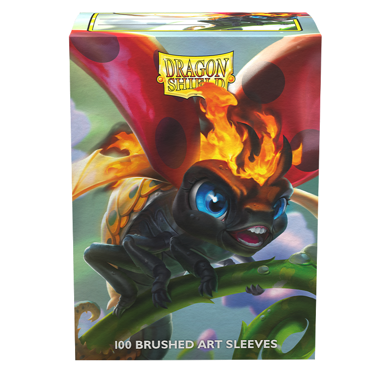 Dragon Shield: Standard 100ct Brushed Art Sleeves - The Burnbug | Gamers Paradise