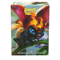 Dragon Shield: Standard 100ct Brushed Art Sleeves - The Burnbug | Gamers Paradise