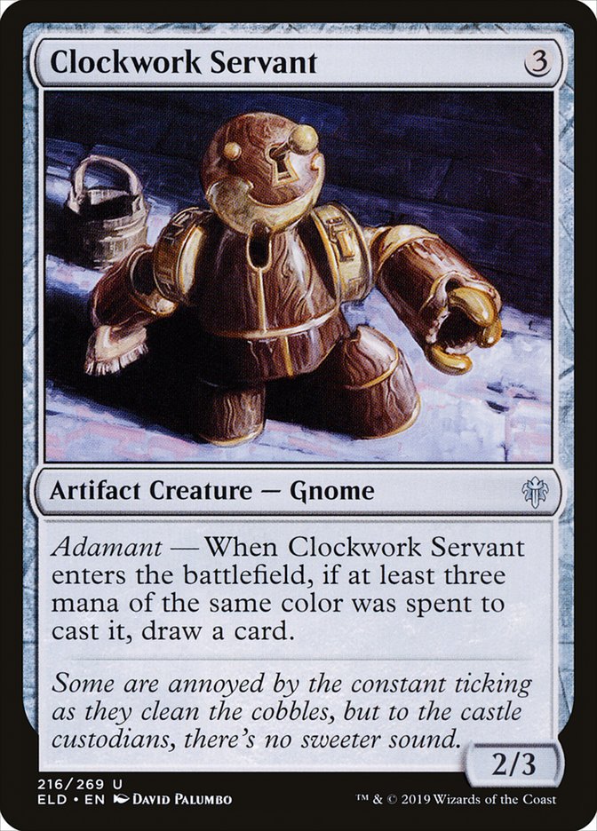 Clockwork Servant [Throne of Eldraine] | Gamers Paradise