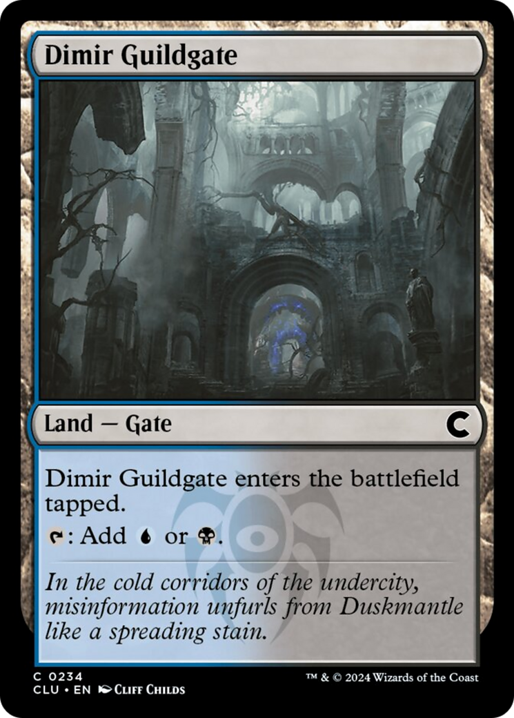 Dimir Guildgate [Ravnica: Clue Edition] | Gamers Paradise