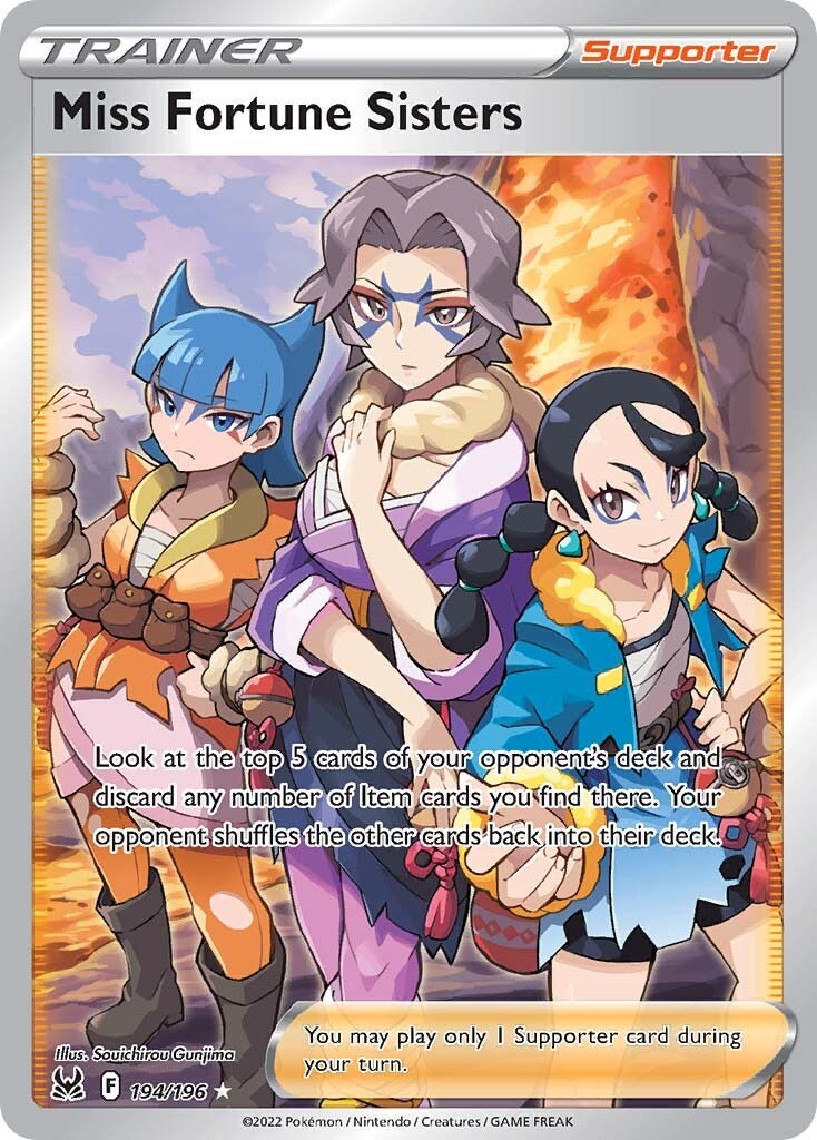 Miss Fortune Sisters (194/196) [Sword & Shield: Lost Origin] | Gamers Paradise
