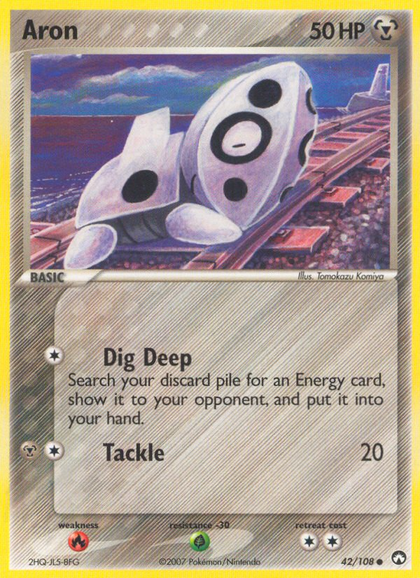 Aron (42/108) [EX: Power Keepers] | Gamers Paradise