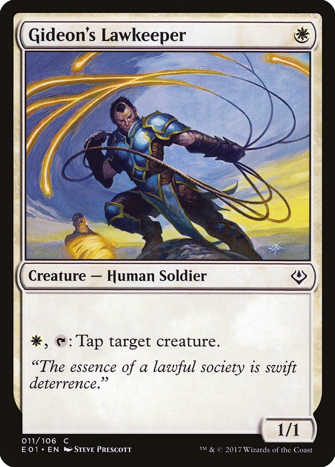 Gideon's Lawkeeper [Archenemy: Nicol Bolas] | Gamers Paradise