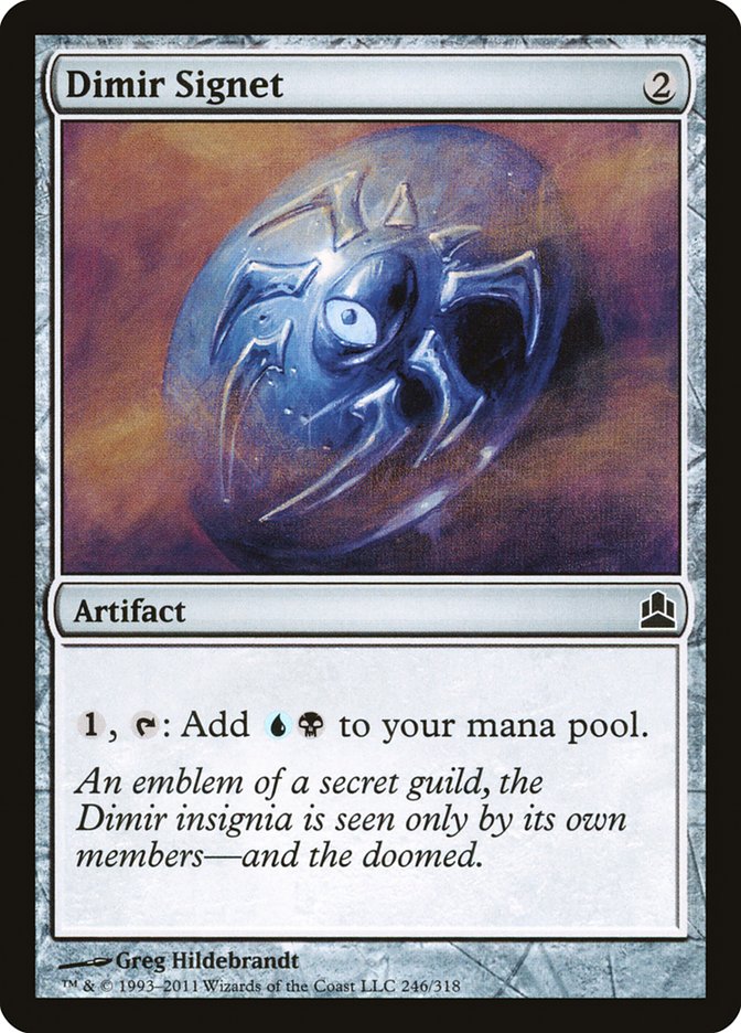 Dimir Signet [Commander 2011] | Gamers Paradise