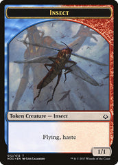 Dreamstealer // Insect Double-Sided Token [Hour of Devastation Tokens] | Gamers Paradise