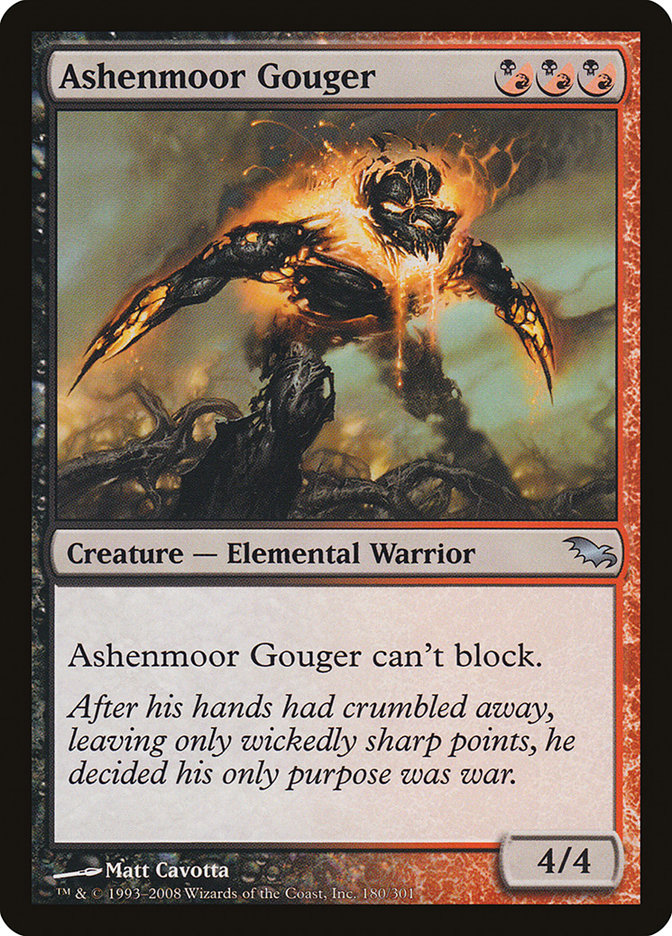 Ashenmoor Gouger [Shadowmoor] | Gamers Paradise