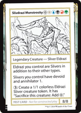 Slivdrazi Monstrosity (2021 Edition) [Mystery Booster Playtest Cards] | Gamers Paradise