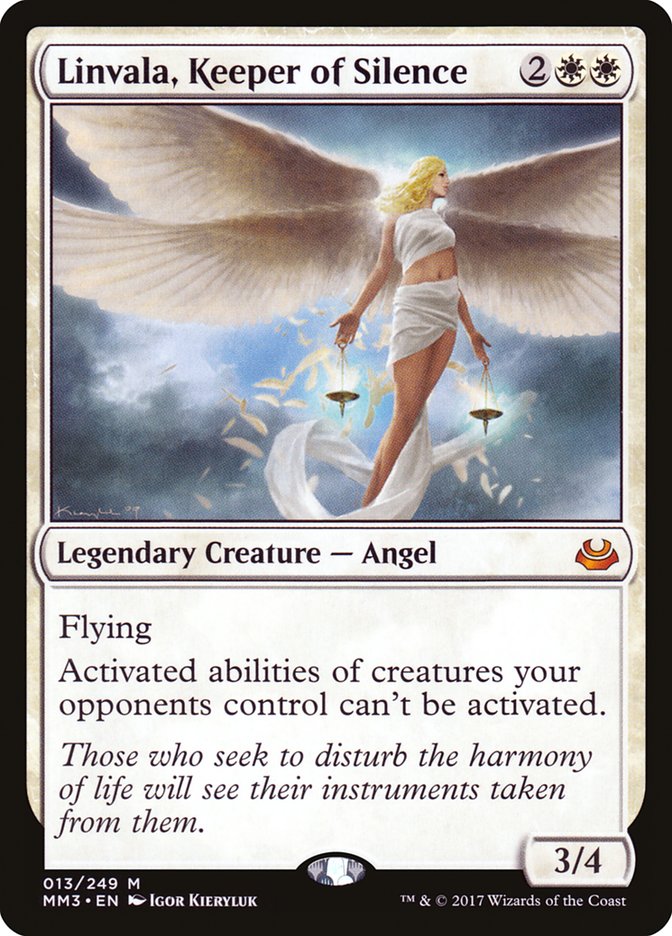 Linvala, Keeper of Silence [Modern Masters 2017] | Gamers Paradise