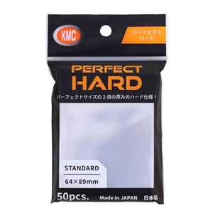 KMC Sleeves: Perfect Size Hard Clear (50) | Gamers Paradise