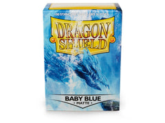 Dragon Shield: Standard 100ct Sleeves - Baby Blue (Matte) | Gamers Paradise