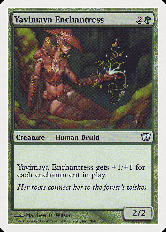 Yavimaya Enchantress [Ninth Edition] | Gamers Paradise