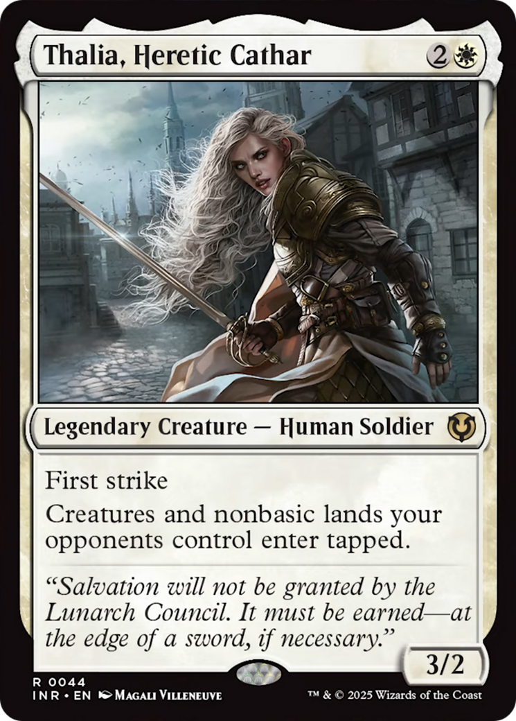 Thalia, Heretic Cathar [Innistrad Remastered] | Gamers Paradise