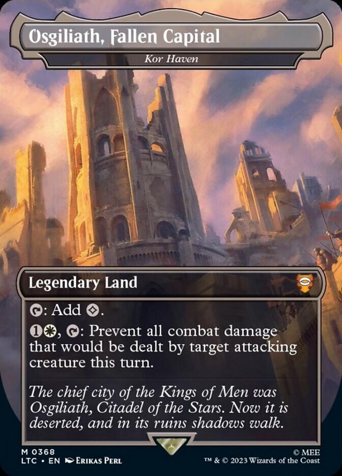 Osgiliath, Fallen Capital - Kor Haven [The Lord of the Rings: Tales of Middle-Earth Commander] | Gamers Paradise