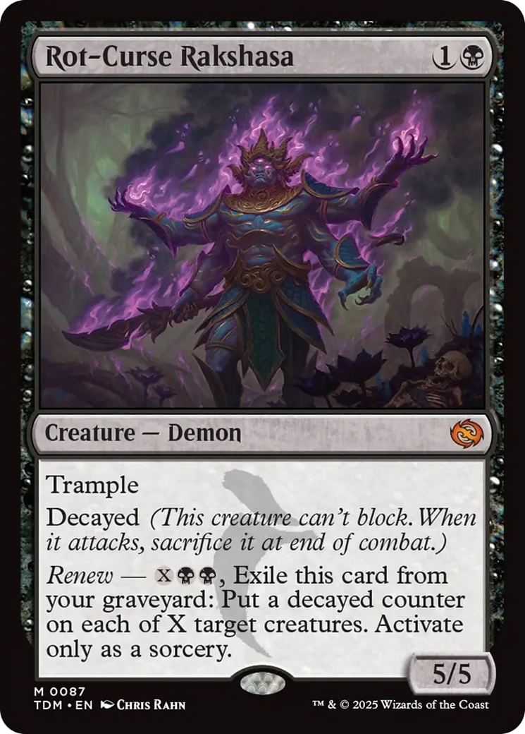 Rot-Curse Rakshasa [Tarkir: Dragonstorm] | Gamers Paradise