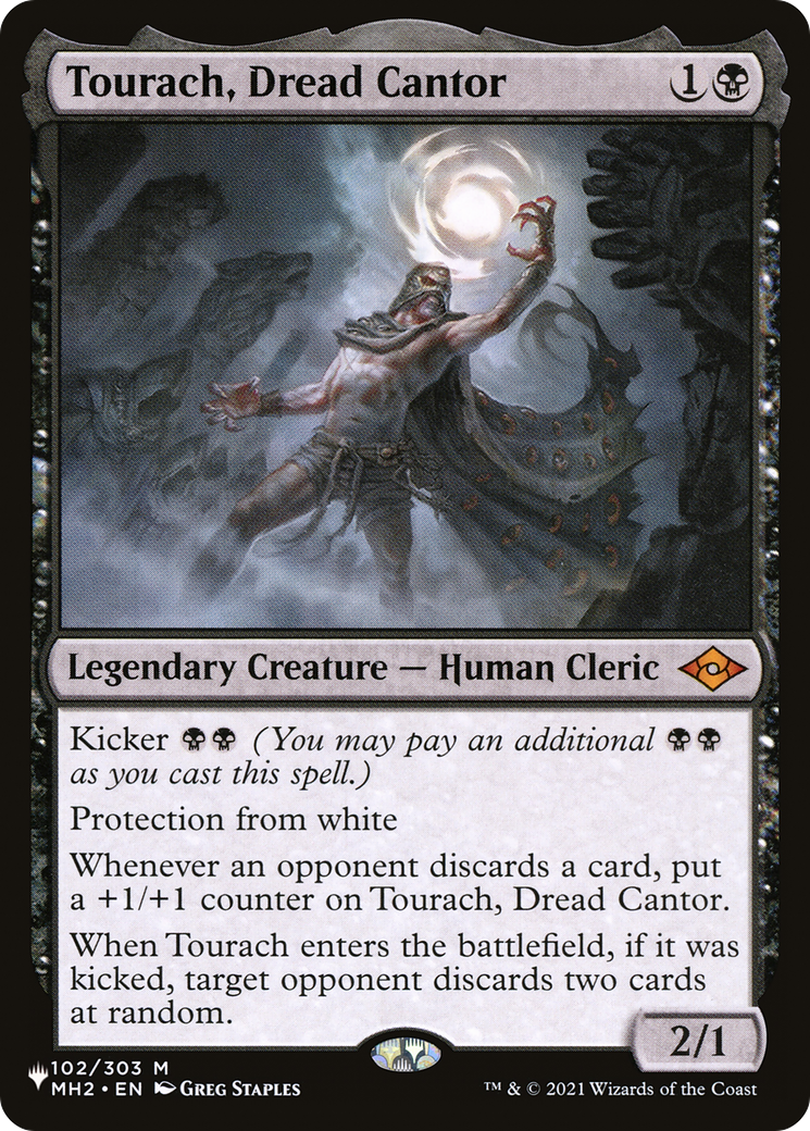 Tourach, Dread Cantor [The List Reprints] | Gamers Paradise