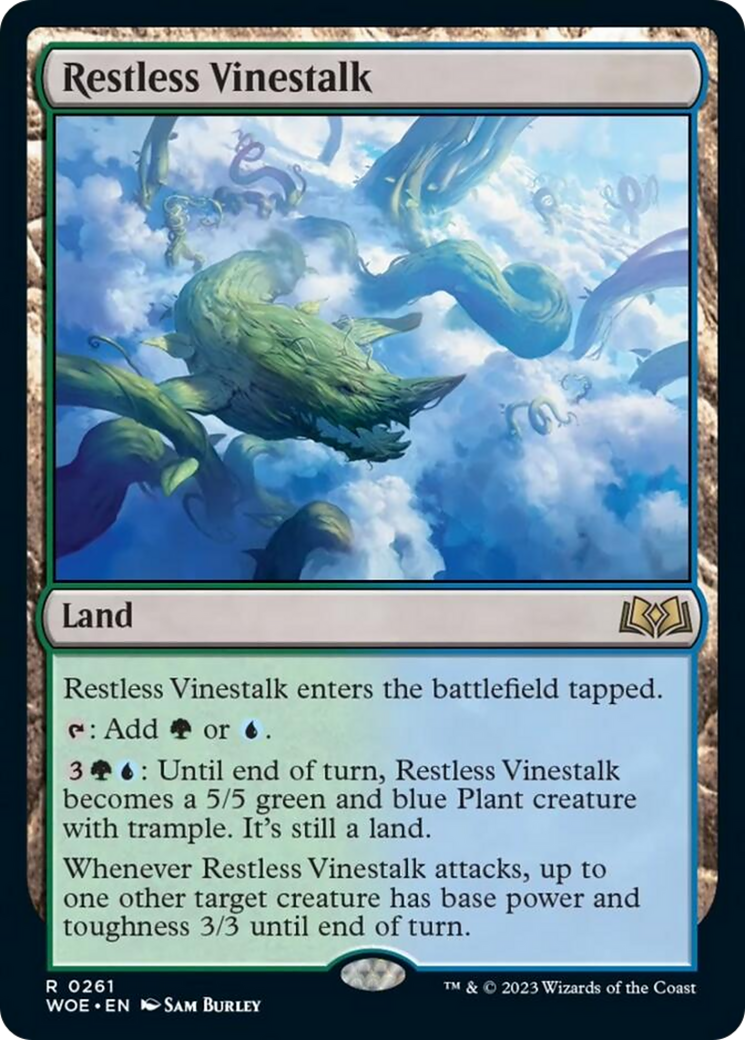Restless Vinestalk [Wilds of Eldraine] | Gamers Paradise