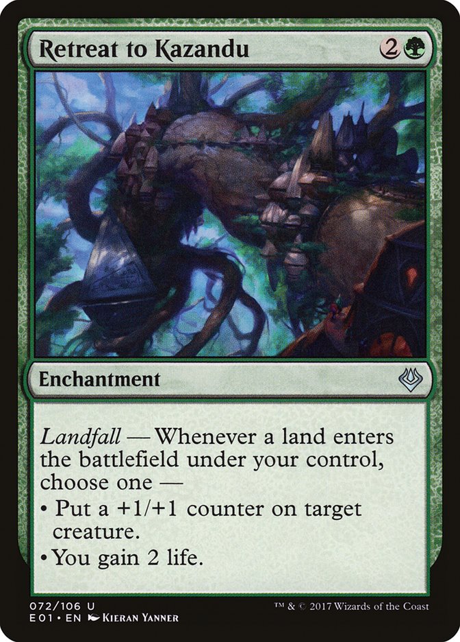 Retreat to Kazandu [Archenemy: Nicol Bolas] | Gamers Paradise