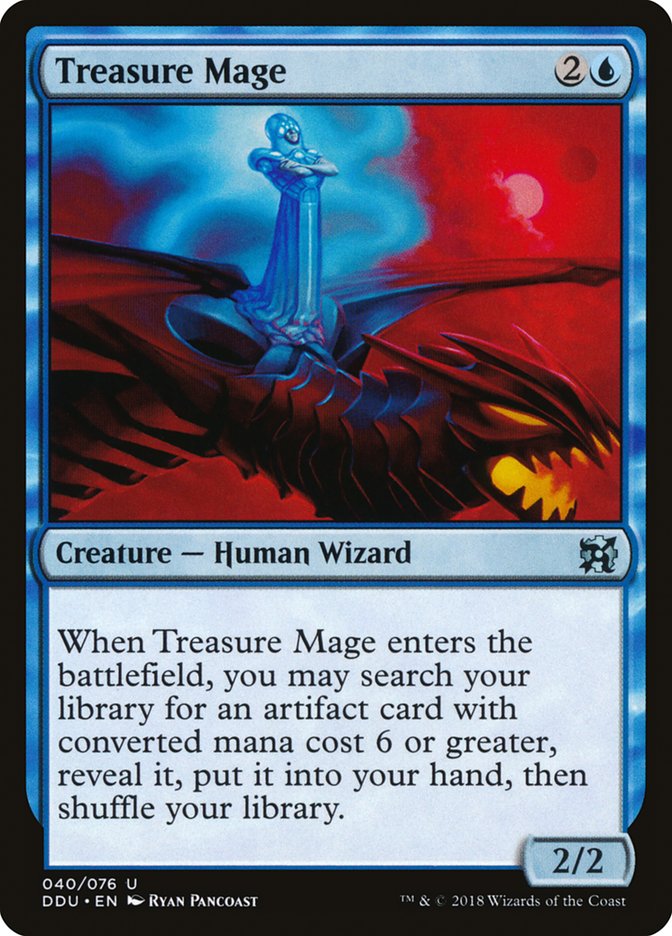 Treasure Mage [Duel Decks: Elves vs. Inventors] | Gamers Paradise