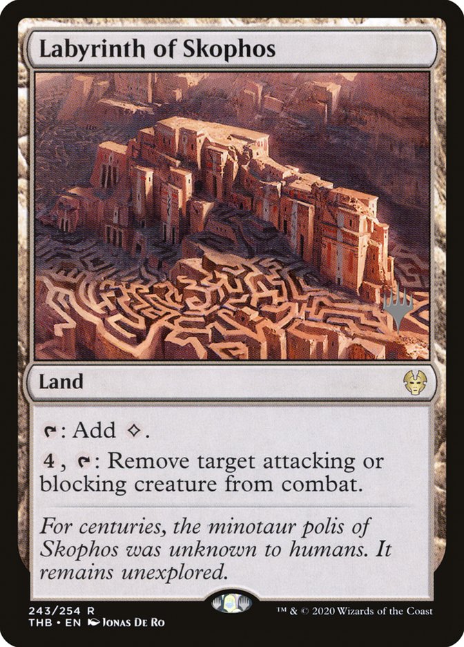 Labyrinth of Skophos (Promo Pack) [Theros Beyond Death Promos] | Gamers Paradise