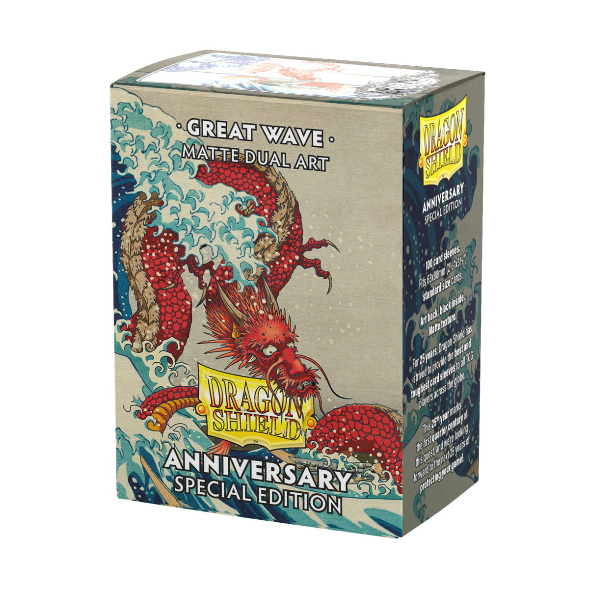 Dragon Shield: Standard 100ct Art Sleeves - Great Wave | Gamers Paradise