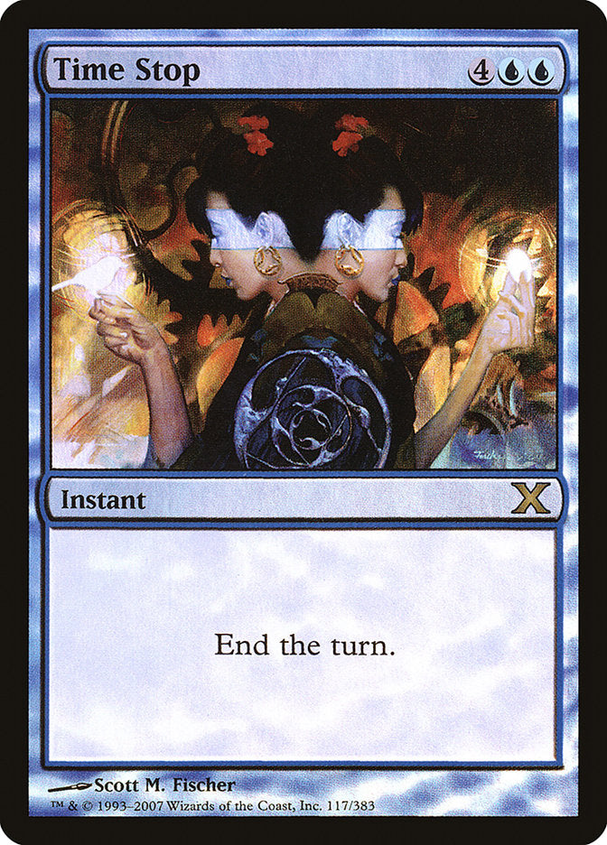 Time Stop (Premium Foil) [Tenth Edition] | Gamers Paradise