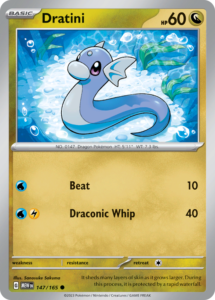 Dratini (147/165) [Scarlet & Violet: 151] | Gamers Paradise