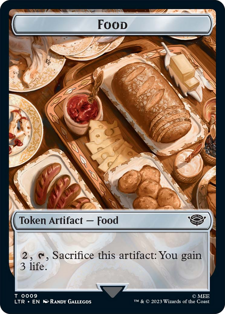 Food (09) // Treasure Double-Sided Token [The Lord of the Rings: Tales of Middle-Earth Tokens] | Gamers Paradise