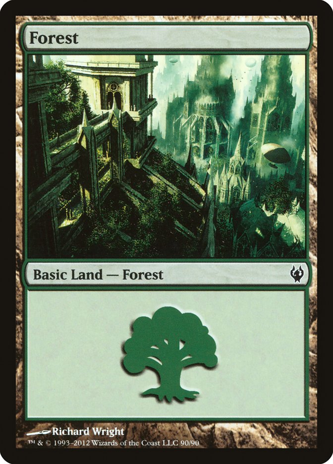 Forest (90) [Duel Decks: Izzet vs. Golgari] | Gamers Paradise