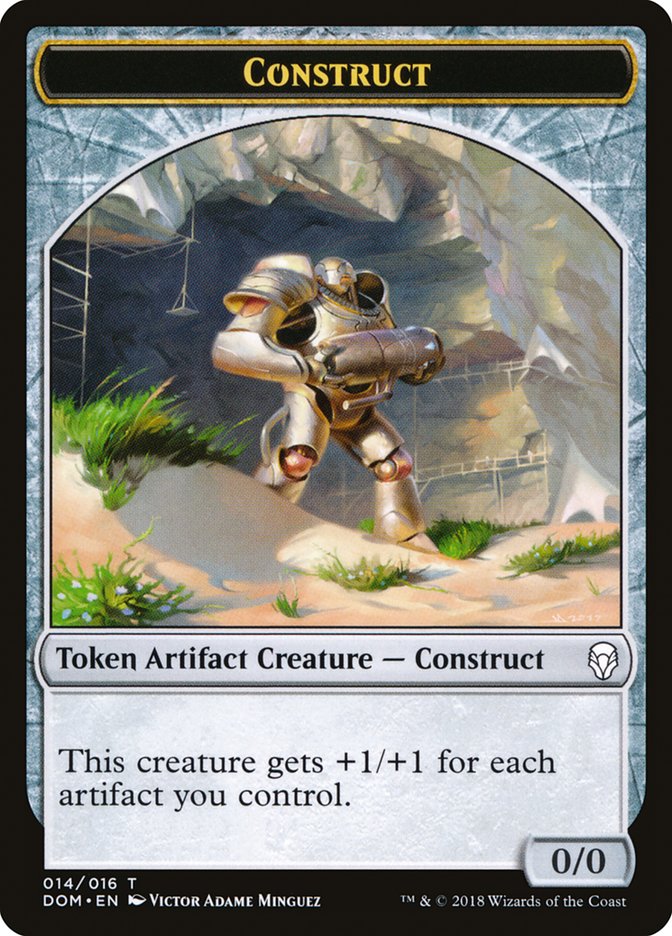 Construct Token [Dominaria Tokens] | Gamers Paradise