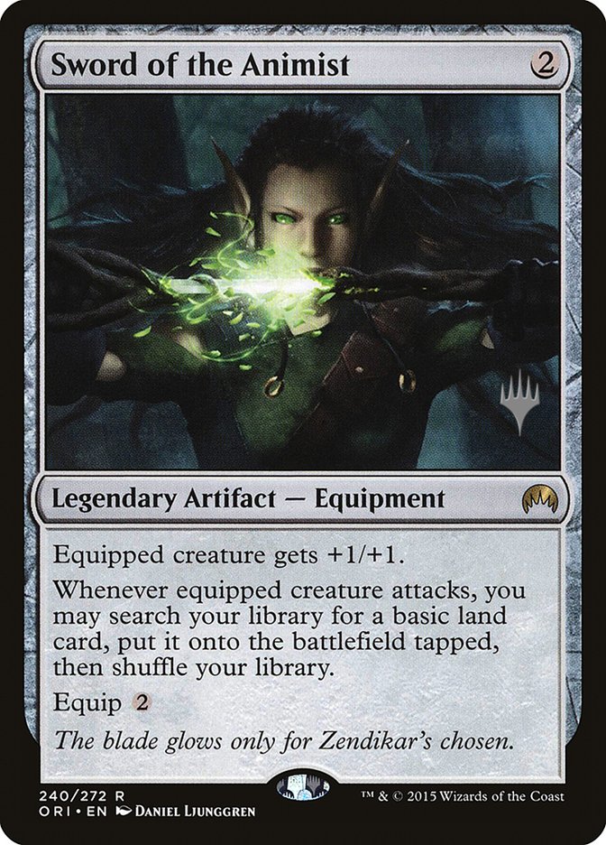 Sword of the Animist [Magic Origins Promos] | Gamers Paradise