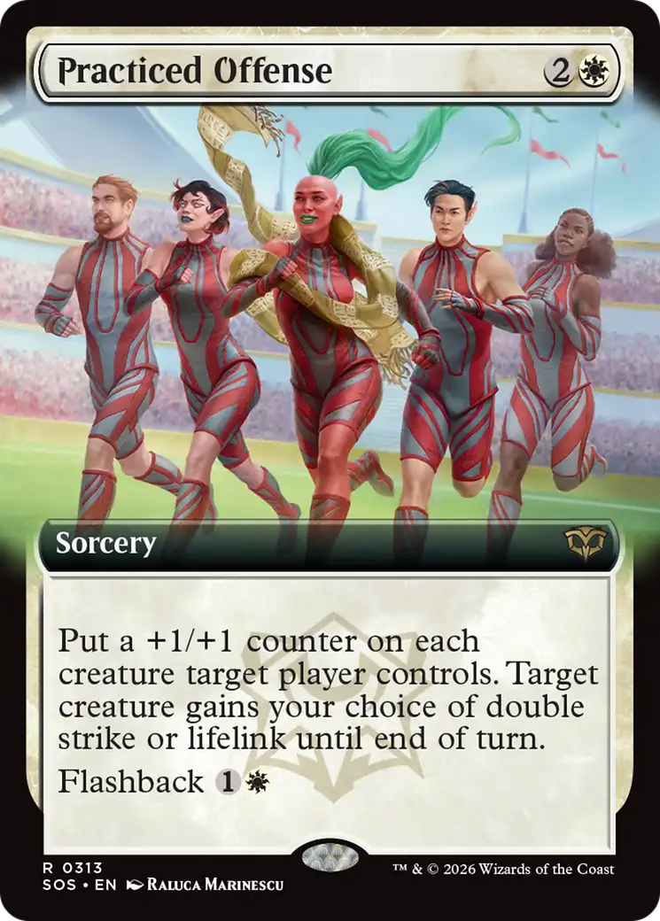 Practiced Offense (Extended Art) [Secrets of Strixhaven] | Gamers Paradise
