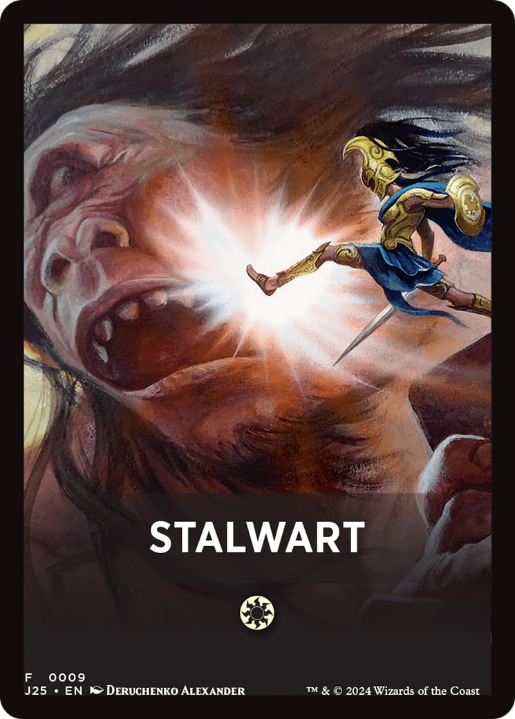 Stalwart Theme Card [Foundations Jumpstart Front Cards] | Gamers Paradise