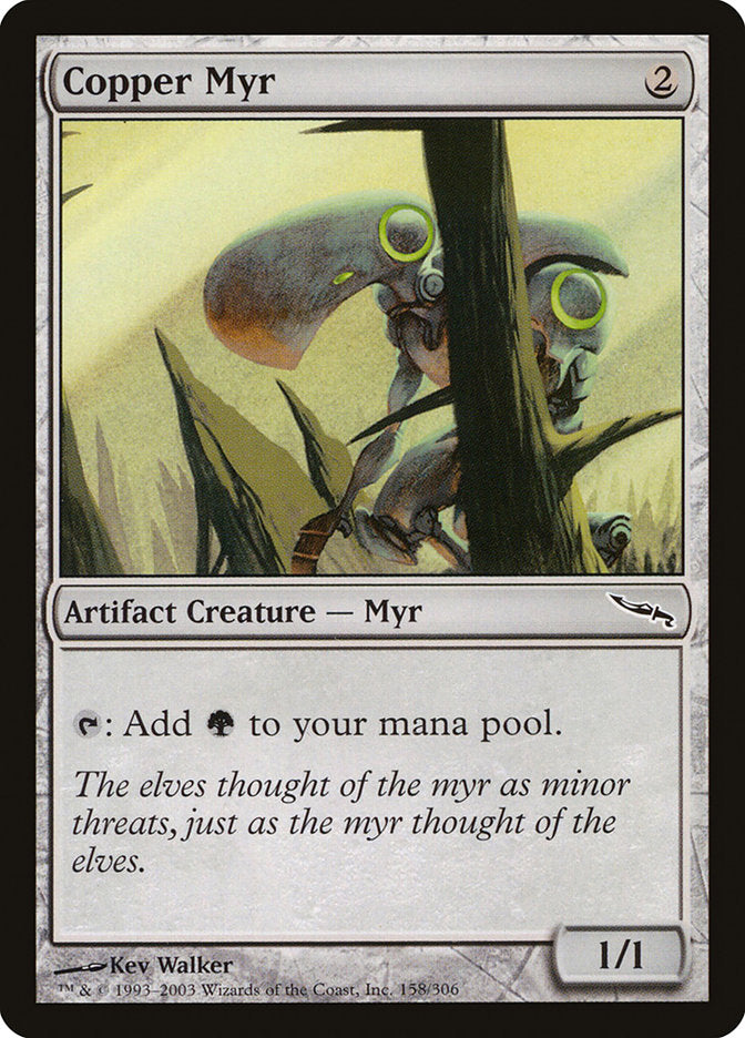 Copper Myr [Mirrodin] | Gamers Paradise