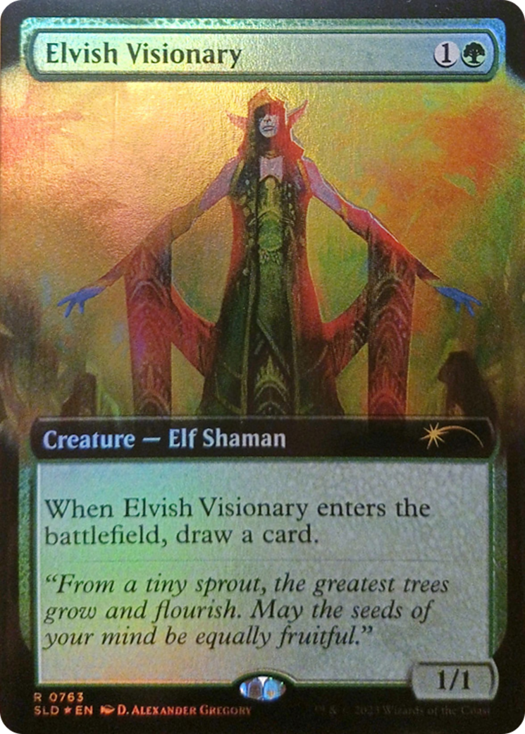 Elvish Visionary (Extended Art) [Secret Lair Drop Series] | Gamers Paradise