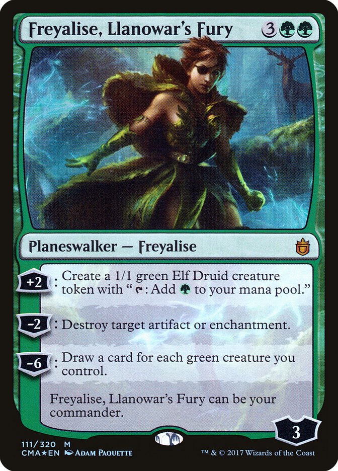 Freyalise, Llanowar's Fury [Commander Anthology] | Gamers Paradise